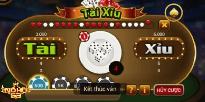 Hướng dẫn thao tác đặt cược, chọn cửa tài – xỉu và nhận thưởng nhanh tại Nohu52